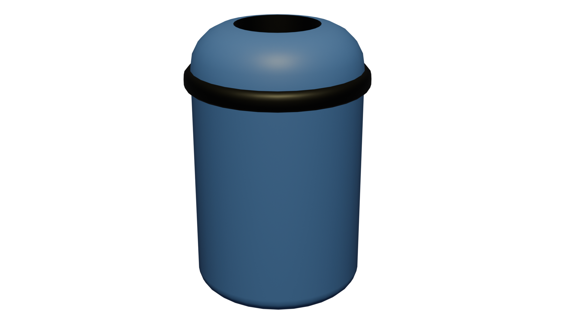Trashcan 3D asset